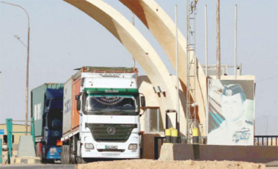 اتفاق اردني عراقي للمساح بدخول الشاحنات المحملة اتفاق اردني عراقي للمساح بدخول الشاحنات المحملة