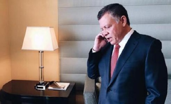 الملك يتبادل التهاني بعيد الأضحى مع الرئيس المصري ويتلقى اتصالا من رئيس الوزراء الإسرائيلي