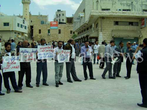 بالصور :فعاليات لائتلاف جرش بعنوان " استرداد الأردن وفلسطين "