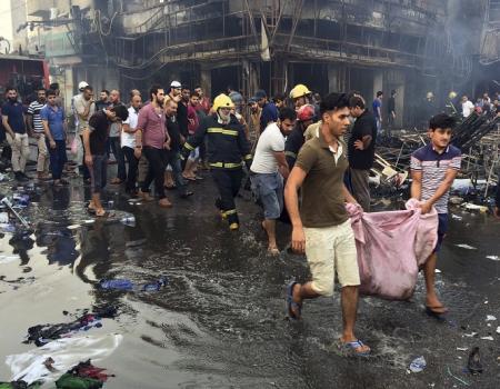 80 قتيلا بتفجيري بغداد 80 قتيلا بتفجيري بغداد
