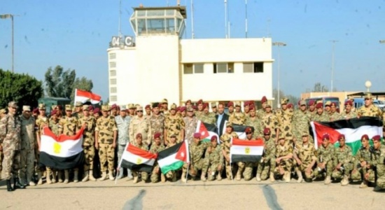 تدريب عسكري مشترك بين مصر والأردن في العقبة تدريب عسكري مشترك بين مصر والأردن في العقبة