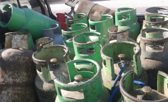 الطلب على اسطوانات الغاز يرتفع 80% استعدادا للمنخفض
