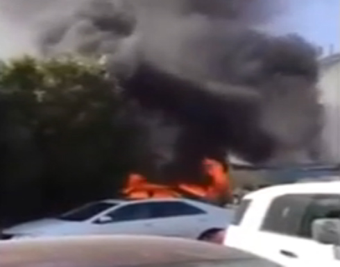 بالفيديو: طالبة تحرق سيارة حبيبها في الكويت