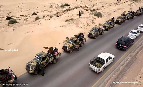 الجيش الوطني الليبي يطلق عملية لتحرير طرابلس الجيش الوطني الليبي يطلق عملية لتحرير طرابلس