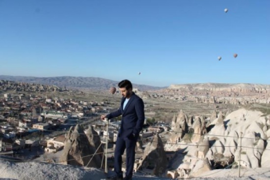 ماجد المهندس يحلّق في منطاد على علو 700 ألف قدم.. بالصور ماجد المهندس يحلّق في منطاد على علو 700 ألف قدم.. بالصور