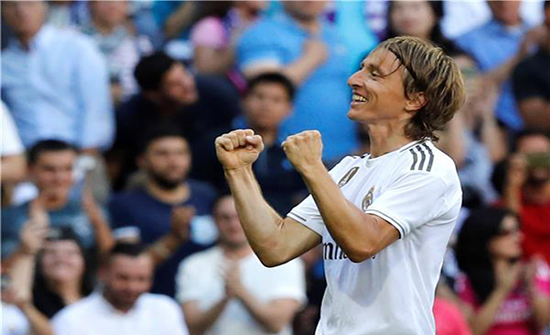 مودريتش: هذا الهدف غير تاريخ الكرة الأوروبية مودريتش: هذا الهدف غير تاريخ الكرة الأوروبية
