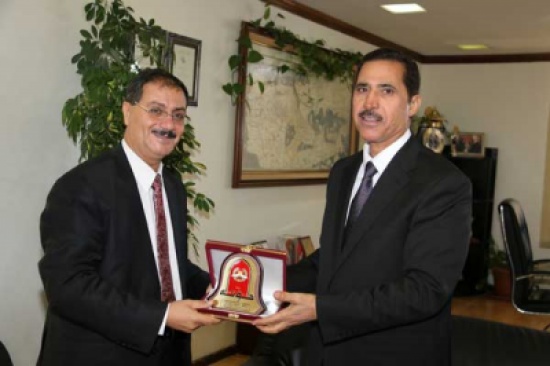 الخوالدة يلتقي الملحق الثقافي الكويتي