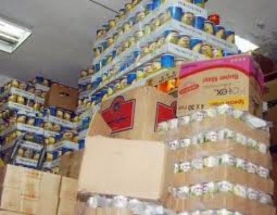 إتلاف 1000 طن من المواد الغذائية في مستودعات كبرى إتلاف 1000 طن من المواد الغذائية في مستودعات كبرى