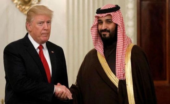 ترمب يهنئ محمد بن سلمان بولاية العهد