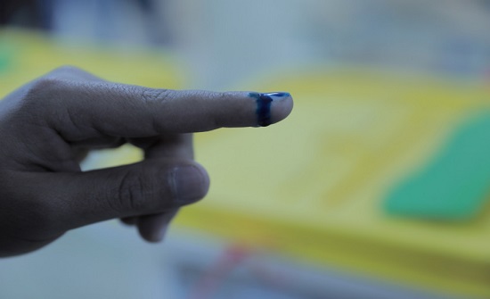 %29.63 نسبة الاقتراع في جميع المحافظات