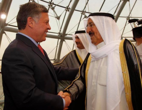 الملك يثمن الدعم الكويتي للأردن ( صور ) الملك يثمن الدعم الكويتي للأردن ( صور )