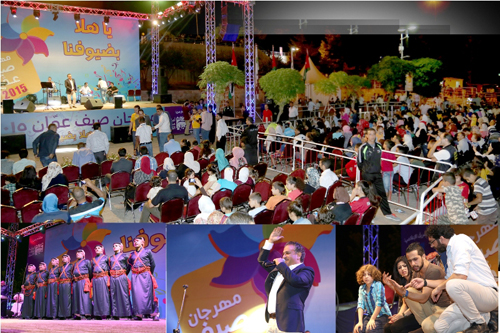 بالصور : تواصل العروض الفنية في مهرجان "صيف عمان"