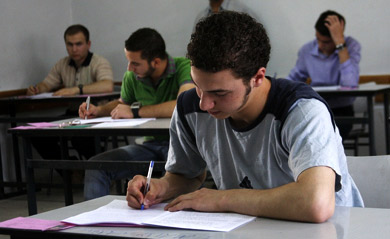 بحث استعدادات امتحان الثانوية العامة بالمزار الجنوبي