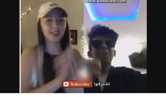 “أبو سن” يترك “كريستينا” ويرقص مع فتاة شقراء جديدة على أنغام الأغاني السعودية “فيديو”