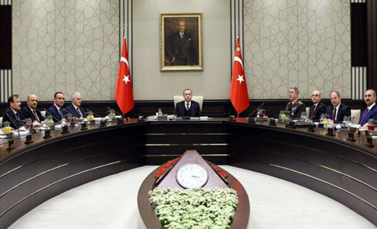 مجلس الأمن القومي التركي: لن نسمح بتشكيل جيش إرهابي على حدودنا
