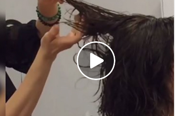 بالفيديو.. أغرب طريقة لقص الشعر بالمخالب