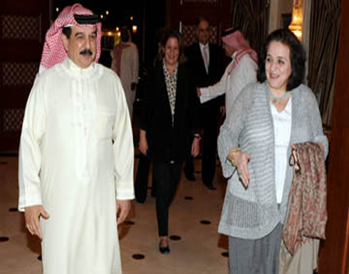 ملك البحرين يستقبل الاميرة عالية ويشيد بالعلاقات الاردنية البحرينية ملك البحرين يستقبل الاميرة عالية ويشيد بالعلاقات الاردنية البحرينية