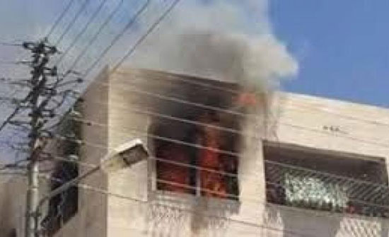 إصابة شخص اثر حريق غرفة داخل منزل في محافظة الطفيلة إصابة شخص اثر حريق غرفة داخل منزل في محافظة الطفيلة