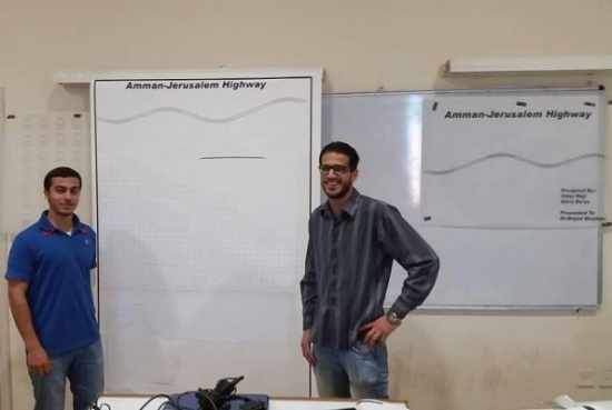 طالبان أردنيان يصممان الطريق الحلم.. من عمان إلى القدس (صور) طالبان أردنيان يصممان الطريق الحلم.. من عمان إلى القدس (صور)