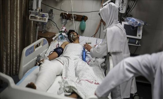 نقل 23 مصاباً من غزة إلى الأردن للعلاج نقل 23 مصاباً من غزة إلى الأردن للعلاج