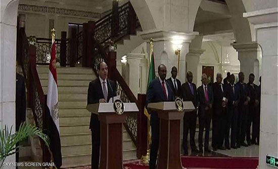 فيديو ..السيسي من الخرطوم: أمن الجوار جزء من أمننا