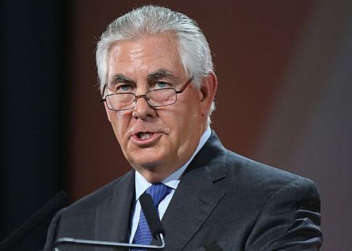 تيلرسون يعارض "في الوقت الحاضر" فرض عقوبات على بورما