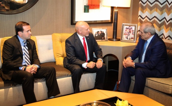 مندوبا عن الملك، رئيس الديوان الملكي يلتقي وفدا من مجلس النواب في ولاية كارولاينا الجنوبية