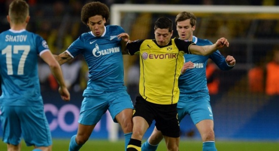 فيديو| دورتموند يتاهل لدور الثمانية رغم الهزيمة أمام زينيت
