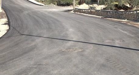 الانتهاء من تعبيد طريق كردوش في الطفيلة