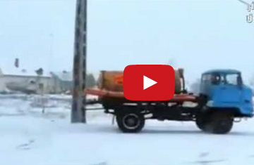 شاهد تفحيط بالشاحنة!