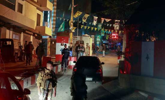 قيادة الأمن الفلسطيني تسلم المتهم بإطلاق النار في مخيم برج الشمالي إلى الجيش اللبناني قيادة الأمن الفلسطيني تسلم المتهم بإطلاق النار في مخيم برج الشمالي إلى الجيش اللبناني