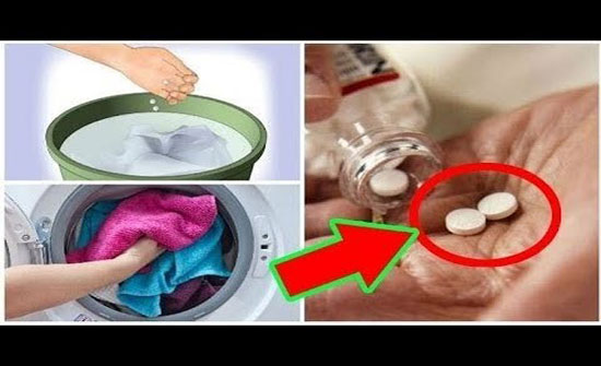 هذا ما يحدث اذا وضعتم أسبرين داخل الغسالة! هذا ما يحدث اذا وضعتم أسبرين داخل الغسالة!