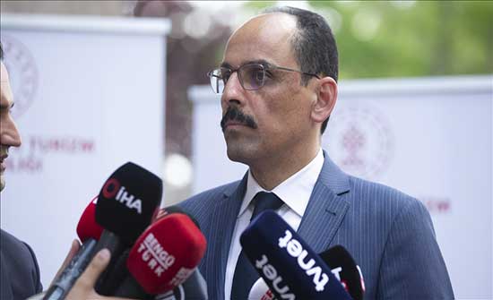 قالن: العمل جار لتحديد موعد زيارة ولي العهد السعودي إلى تركيا قالن: العمل جار لتحديد موعد زيارة ولي العهد السعودي إلى تركيا