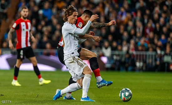 مودريتش في طريقه إلى أول تجربة خارج أوروبا مودريتش في طريقه إلى أول تجربة خارج أوروبا