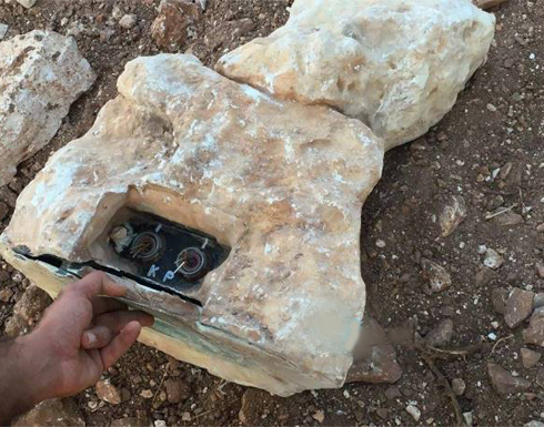 لبنان يكشف جهاز تجسس إسرائيليا على شكل صخرة