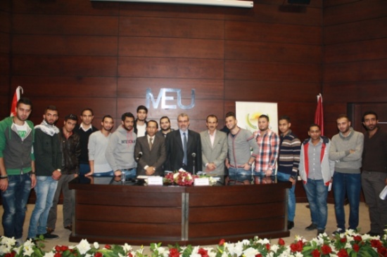 محاضرة " ثقافة الحوار " في جامعة الشرق الأوسط