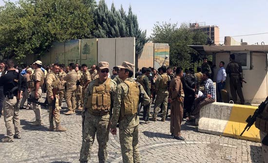 انتهاء احتجاز رهائن في مقر محافظة أربيل
