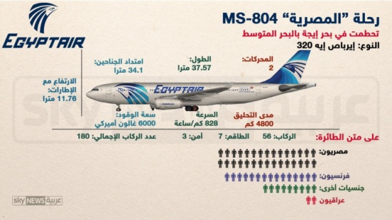 مصر: إصلاح مسجل بيانات الطائرة المنكوبة
