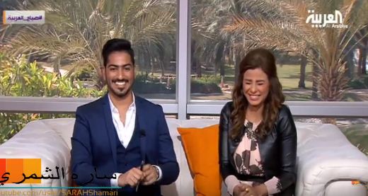 شاهد.. ضحك غير طبيعي من المذيعة