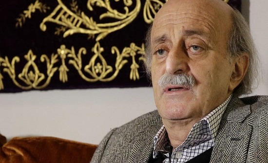 جنبلاط: نعترض على نهج رئيس لبنان وحزب الله الانقلابي