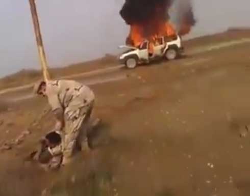 بالفيديو : هجوم على قوات المالكي بالأنبار ومقتل عدد من الجنود