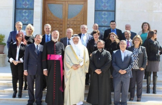 السفير السعودي يزور كنيستي مطرانية الروم الأرثوذكس والنيابة البطريركية العامة للموارنة