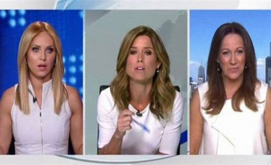 بالفيديو: هذا ما حدث بين مذيعتين قبل دقائق من البث المباشر بسبب لون الملابس!