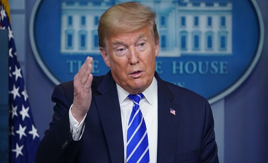 ترمب: نعمل لوضع خطة للعلاج من كورونا بالأجسام المضادة