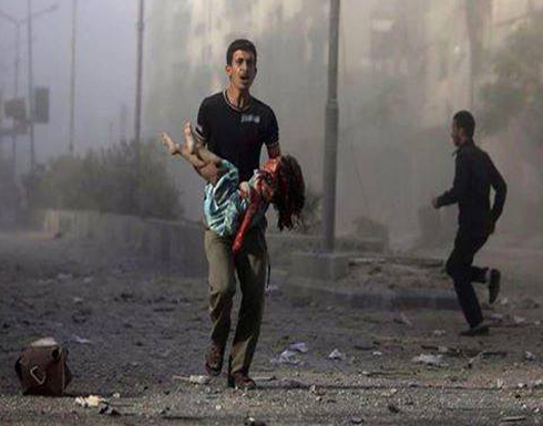 تقرير حقوقي : اكثر من 1500 قتيل وجريح بسبب قصف النظام السوري خلال نيسان