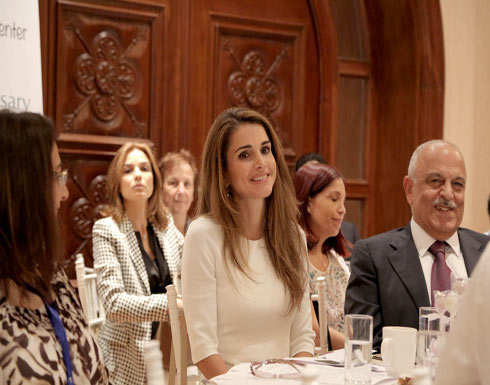 الملكة رانيا العبدالله تشارك في احتفال مركز إيمان للتعليم المبكر