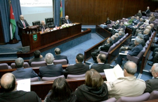 الناصر يفتتح الملتقى الاقتصادي الوطني الثاني في"الاردنية"