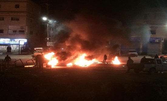 اعمال شغب في جرش على خلفية الانتخابات