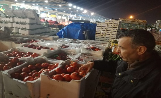 بالصور : ضبط اطنان من الخضار المهربة بالصور : ضبط اطنان من الخضار المهربة