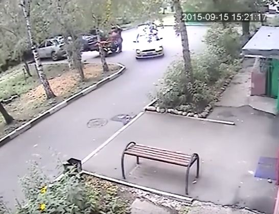 شاهد.. مطاردة طريفة للص سرق جوالين بطاطس